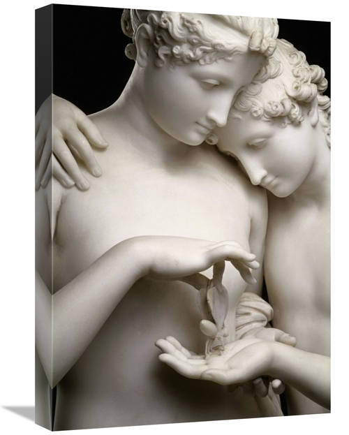 Global Gallery GCS-281818-22-142 22 in. Cupid & Psyche - Detail Art Pr