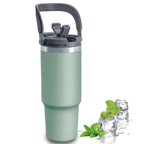 Coffee Tumbler with Lid - Insulated Travel Coffee Mug