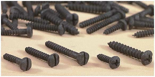 Acorn AQ3B7 3/4" Black Pyramid Head Screws Hardware