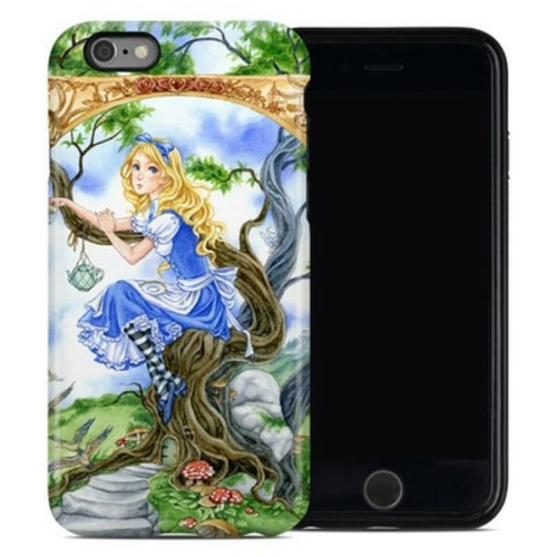 DecalGirl AIP6HC-ATEATIME Apple iPhone 6 Hybrid Case - Alices Tea Time