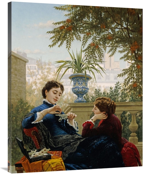 Global Gallery GCS-267917-40-142 40 in. Idle Moments Art Print - Louis