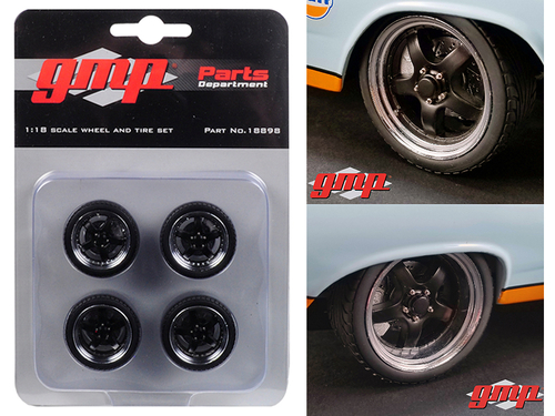 5-Spoke Wheel and Tire Pack of 4 from 1966 Ford Fairlane Street
