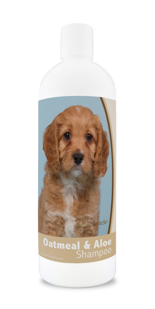 Healthy Breeds 840235177913 16 oz Cavapoo Oatmeal Shampoo with Aloe