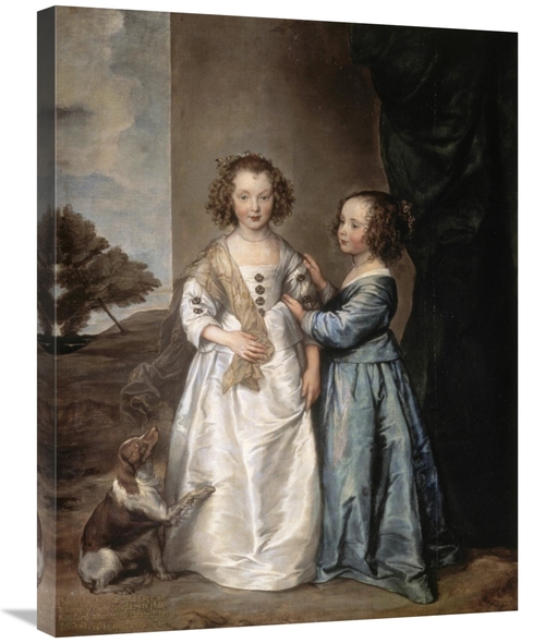 Global Gallery GCS-277455-30-142 30 in. Philadelphia & Elisabeth Whart