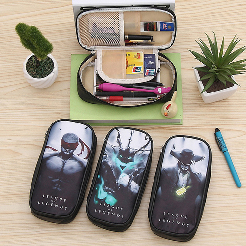 LOL game style Super Big Pencil Case Pen bag