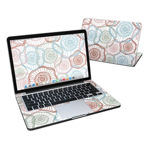 DecalGirl MBPR3-MICROFLOWERS Apple MacBook Pro Retina 13 in. Skin - Mi