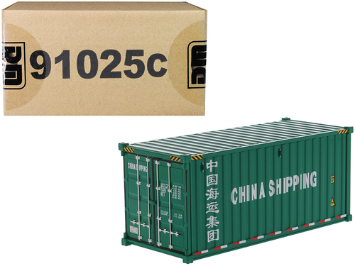 20\' Dry Goods Sea Container \China Shipping\" Green \"Transport