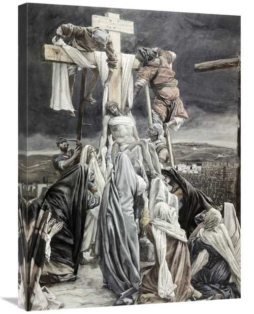 Global Gallery GCS-282899-30-142 30 in. Descent From the Cross Art Pri