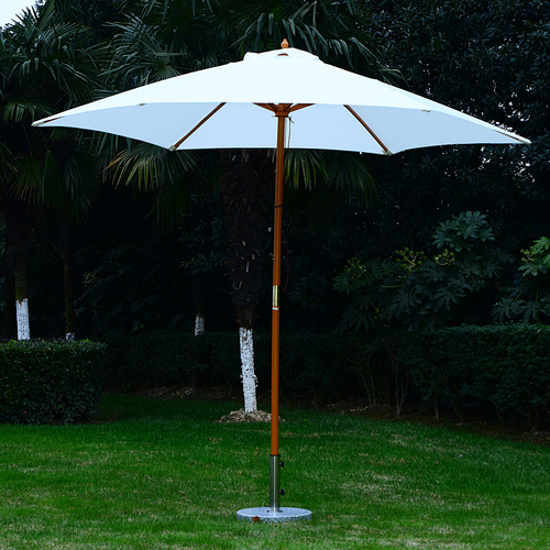 Outsunny ?9' x 8'H Market Outdoor Patio Sun Umbrella Sunshade Garden