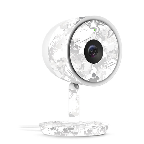 MightySkins NECAIQ-Viper Snow Skin for Nest Cam IQ Indoor Security Cam