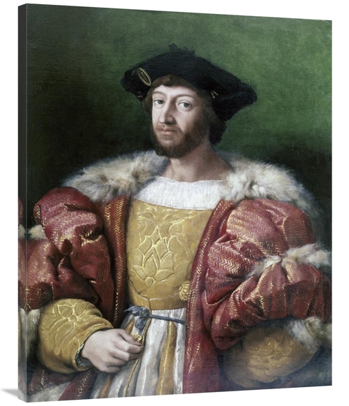 Global Gallery GCS-279532-40-142 40 in. Portrait of Lorenzo De Medici 
