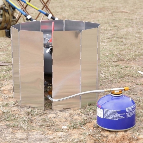 New Foldable 10 Plates Aluminum Alloy Cooker BBQ