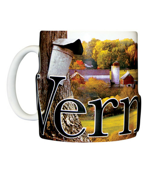 Americaware SMVMT01 Vermont 18 oz Full Color Relief Mug