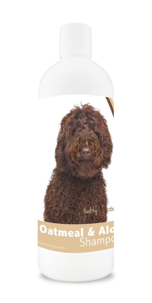 Healthy Breeds 840235110026 16 oz Labradoodle Oatmeal Shampoo - Aloe