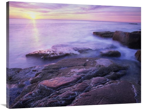 30 x 40 in. Atlantic Coast Near Thunder Hole, Acadia National Park