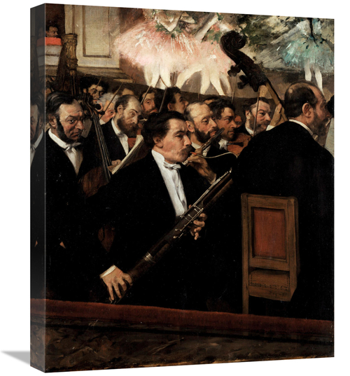 Global Gallery GCS-277343-22-142 22 in. The Orchestra of the Opera Art