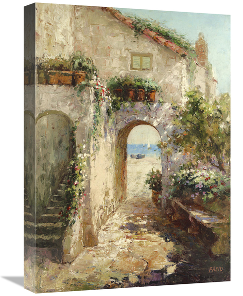 Global Gallery GCS-125950-22-142 22 in. Bernazza Arch Art Print - Fabi