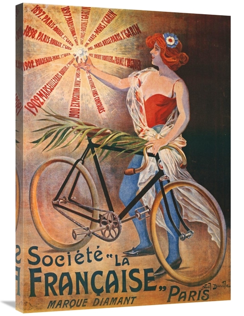 Global Gallery GCS-266235-36-142 36 in. Societe La Francaise Art Print