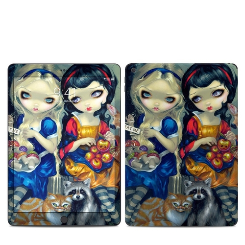 DecalGirl IPD7G-ALCSNW Apple iPad 7th Gen Skin - Alice & Snow White