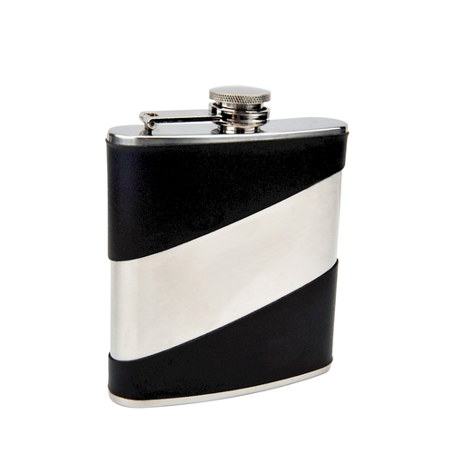 Faux Leather Hip Flask