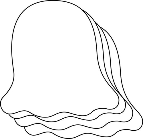 Creative Shapes Etc SE-7510 6 x 7 in. Large Single Color Foam Cut-Outs