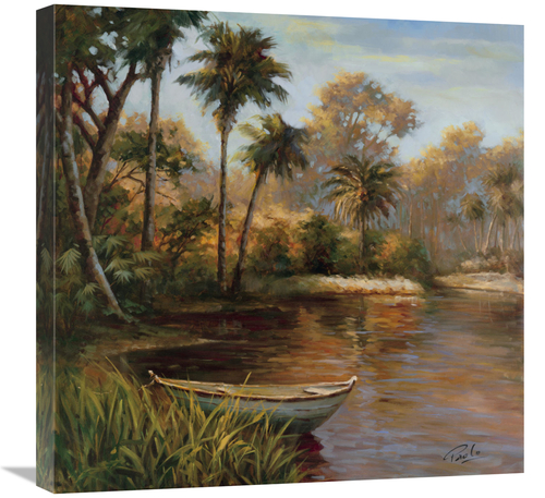 Global Gallery GCS-125809-2424-142 24 x 24 in. Secluded Cove Art Print