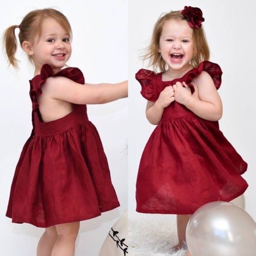 Toddler Kid Baby Girls Party Pageant Tutu Formal