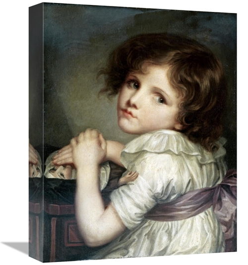 Global Gallery GCS-277804-16-142 16 in. Child with a Doll Art Print - 