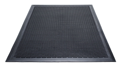 3 x 5 ft. Safety Chef Kitchen Rectangular Mat, Black