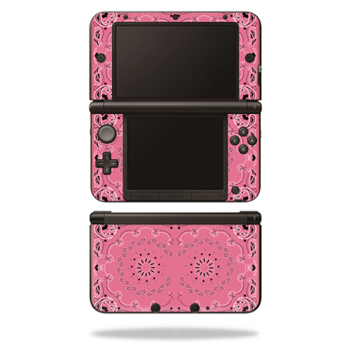 MightySkins NI3DSXL-Pink Bandana Skin for Nintendo 3DS XL - Pink Banda