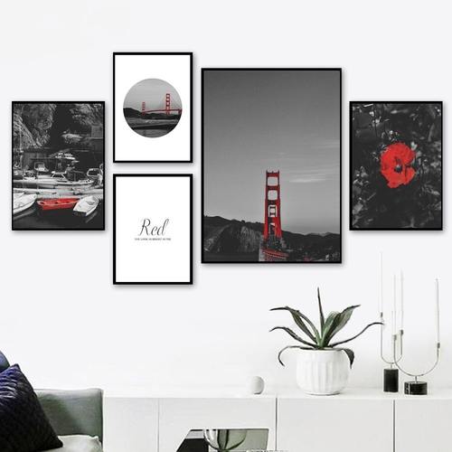 Red Bridge Ship Flower Quotes Landscope