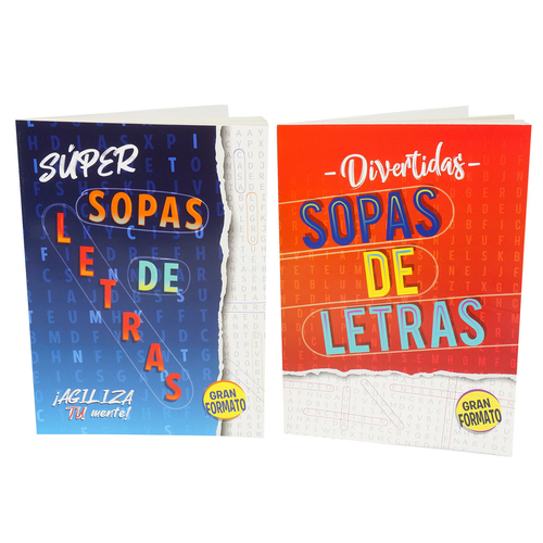 80 Sopas de Letras a Word Spanish Activity book - Assorted
