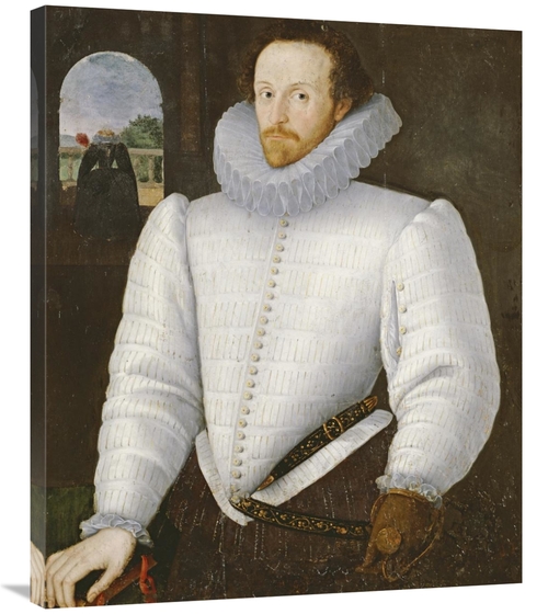 Global Gallery GCS-266998-36-142 36 in. Sir Walter Raleigh Art Print -