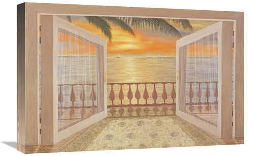 Global Gallery GCS-398724-1624-142 16 x 24 in. Perfect Sunset Art Prin