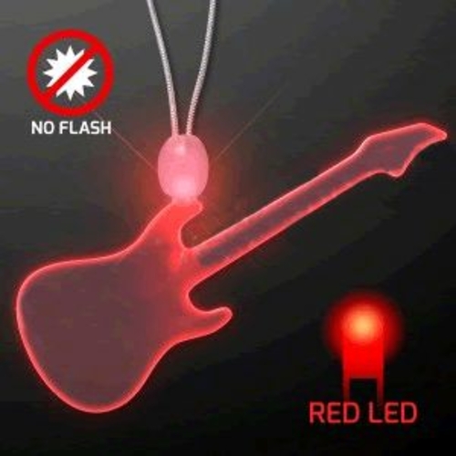 Blinkee 165132 LED Acrylic Red Guitar Necklace