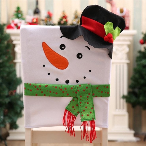 2pcs Gift Christmas Decoration Chair Cover bag