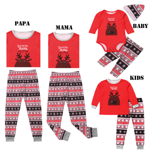 2020 Christmas Family Matching Clothes Deer