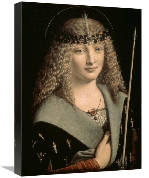 Global Gallery GCS-276771-22-142 22 in. Saint Sebastian Art Print - Gi