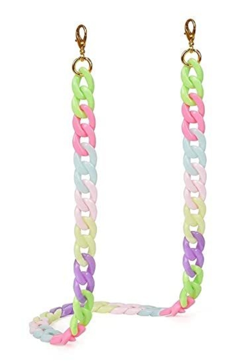 Multi Color Face Mask Chain Lanyard/ Lightweight Face Mask Saver Cord