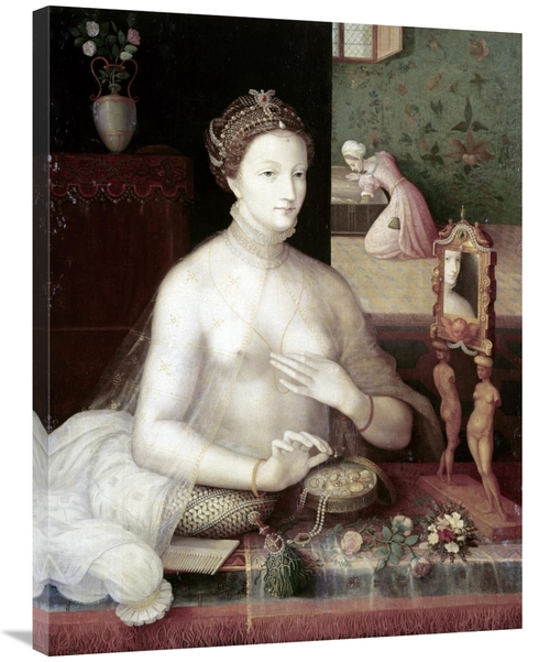 Global Gallery GCS-281051-36-142 36 in. Portrait of a Woman Art Print 