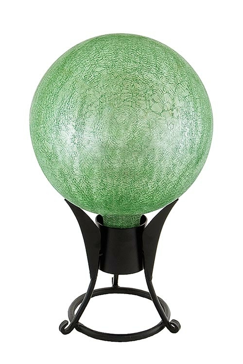 Achla G6-LG-C 6 in. Gazing Globe  Light Green  Crackle