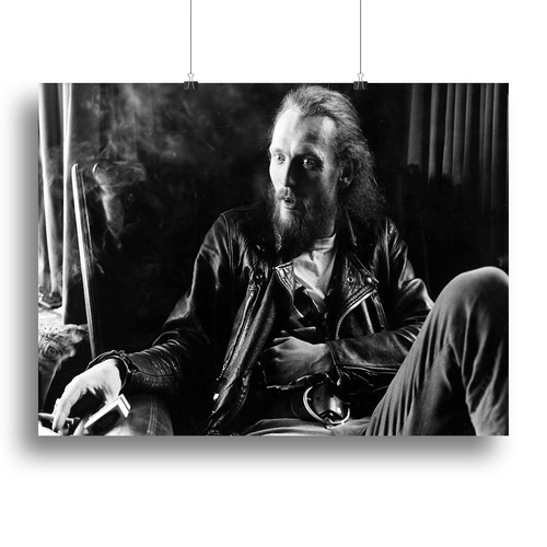 Ginger Baker Canvas Print or Poster