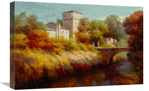 Global Gallery GCS-132541-1624-142 16 x 24 in. Stonebridge Creek Art P