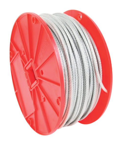 Baron 5006101 Galvanized Steel Cable, 0.125 in. Dia. x 500 ft. - C
