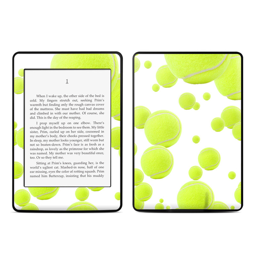 DecalGirl AKP-LOTBALLS Amazon Kindle Paperwhite Skin - Lots of Tennis 