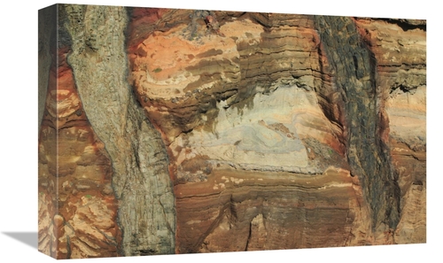 Global Gallery GCS-398105-1218-142 12 x 18 in. Rocky Volcanic Cliff in