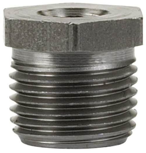 Billco 753288000124 Black Steel Hex Bushing  Black - 0.375 x 0.125 in.