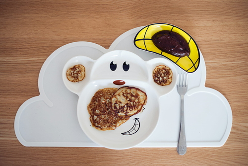 Smiling Monkey, Porcelain Plate