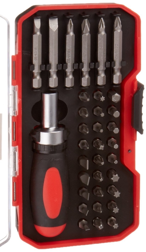 Apex Tool Group-Asia 217861 Dr160116 34Pc Ratch Scre & Bit Set