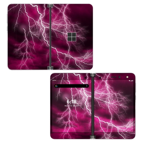 DecalGirl MDUO-APOC-PNK Microsoft Surface Duo Skin - Apocalypse Pink